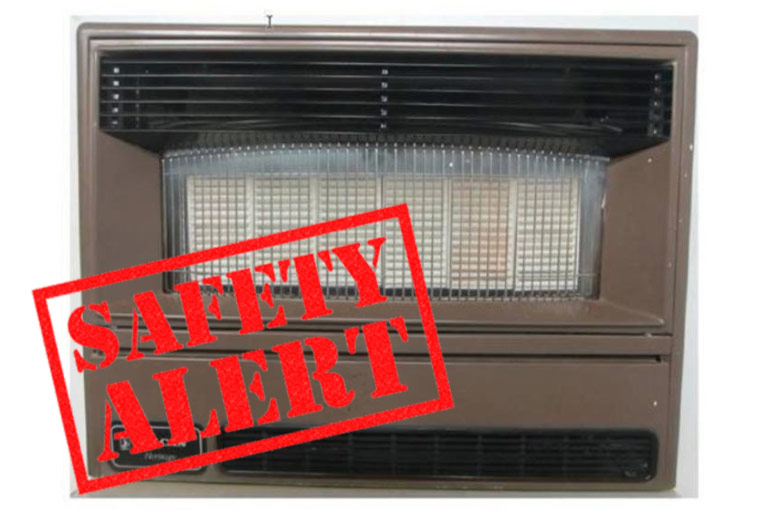 Carbon monoxide risk from ‘open-flued’ gas space heaters